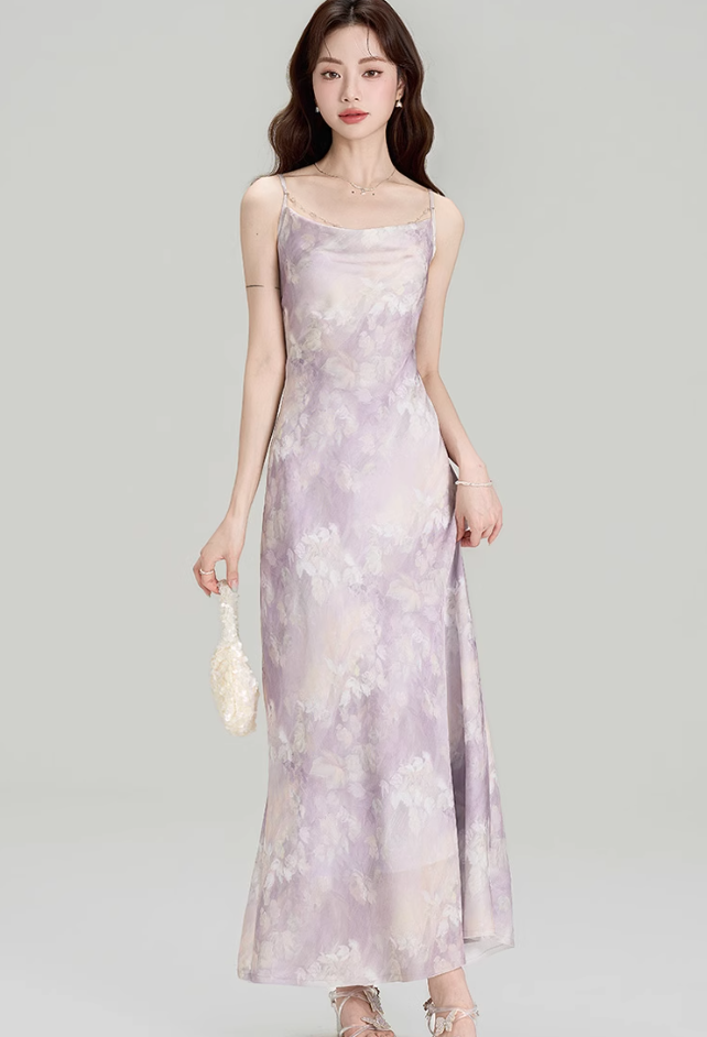 New summer French holiday style swing collar suspender dress plus cardigan shawl complete set R2404