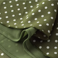 French green polka dot suspender dress 2025 new short skirt R2584