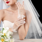 Lace gloves retro mesh French photography photo shoot white wedding bride super fairy gloves     S6248