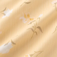French holiday style yellow long floral sling waist slimming dress R2656