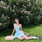 French sweet dress, spicy girl with irregular ruffle edges, summer stunning dress, homecoming dress R2992