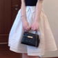 Pure outfit suit white shirt vest skirt short outfit a complete set 2025 new style R0830