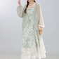 2025 summer new green thin sunscreen cardigan with suspender skirt jacket R1896
