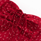 2025 Summer New Red Floral A-line Small Waist Suspender Dress R0911