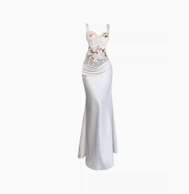 Pure desire style sling fishbone top 2025 plus size hot girl lace hip skirt suit R1190