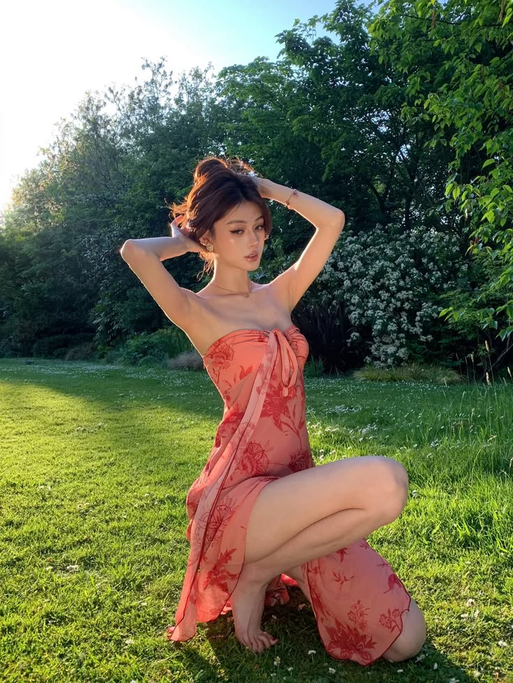 Flowy Printed Pattern Women's Homecoming Dress Orange Corset Short Prom Gown Party Dress RS3044