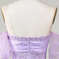 Sweetheart Lace Tight Mini Dress Lavender Homecoming Dress        S3667