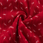 2025 Summer New Red Floral A-line Small Waist Suspender Dress R0911