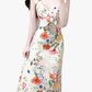 2025 Summer New Floral Ruffle French Temperament Sleeveless Dress R0903