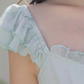 Tea break French pure dress 2025 new gentle style ruffled seaside holiday long dress R0024