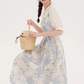French first love pure sling dress new beautiful suit skirt R2392