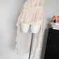 French holiday rose temperament long tail sleeveless atmosphere suspender dress R0297