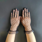 Short lace gloves sexy mesh retro elegant bride wedding photo performance dress     S6257
