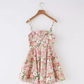 French retro pink floral chest cushion sexy slimming waist cinching suspender skirt new style R2875