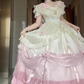 Tana Manor Retro Lolita Three-Dimensional Rose Long Skirt Heavy-Duty Dress Princess Skirt R1694
