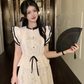 Fairy New Chinese Style Two-piece Suit Flying Sleeve Waist Shirt Skirt Chinese Style Suit R1723