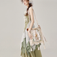 Beautiful irregular green suspender dress popular women's clothing this year R1927