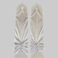 Summer hook finger nail beaded satin bridal gloves prom gloves wedding party banquet elegant     S6276