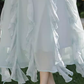 Tea break French pure dress 2025 new gentle style ruffled seaside holiday long dress R0024