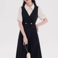Teachers wear skirts summer temperament French formal occasion dresses R2359