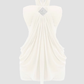 2025 Pure Desire Pleated Waist-hugging Hip-hugging Short Skirt R1254