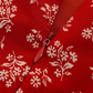 2025 Summer New Red Floral French Style Small Flying Sleeve Seaside Holiday Dress R0929