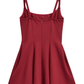 2025 summer new black high-end Hepburn style waist temperament suspender dress R0904