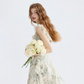 French dress floral suspender skirt design short skirt small skirt women summer R3448