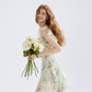French dress floral suspender skirt design short skirt small skirt women summer R3448