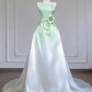 Light pink gradient strapless waist-cinching long ball gown R8256