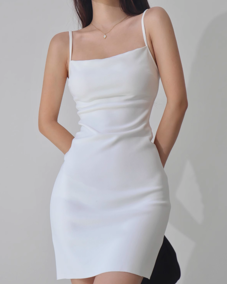 European and American sexy slim fit retro elastic waist slimming suspender dress R2822