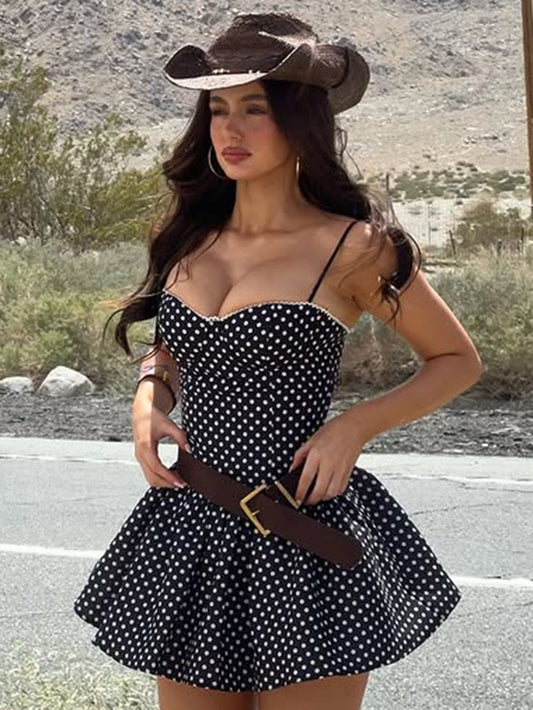 Black suspenders waist slim long skirt homecoming dress R3846