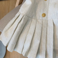 French style Chanel style halter neck dress new summer style high-end pleated skirt R3989