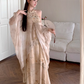 Fairy new Chinese style improved cheongsam halo dyed floral waist long skirt dress R1703