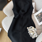 French style tube top dress for women new style waist slimming short A-line skirt small dress R4033