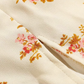 2025 Summer New French Square Neck Puff Sleeve Mid-Length Floral Waist Dress R0928
