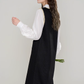 French retro suspender dress new style age-reducing beautiful suit skirt two-piece suit R2361