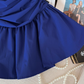 Pure desire tube top vest for women summer new style pleated design waist slimming short skirt R4029