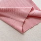 Temperament pure pink gold button off-shoulder short knitted versatile top slim skirt fashion suit R0277