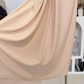 Relaxed dress sleeveless elastic light skin breathable fabric long dress R0295