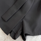 Black jumpsuit shorts women 2025 new high waist slim small fashion workwear jumpsuit trend R0389