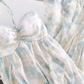 Beach holiday long dress slim halter neck dress temperament high-end tube top dress R0009
