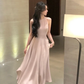 Elegant Dress for Women Vintage Party Dresses Sleeveless Sweet Midi New Spring Summer Dress        S5402