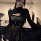 Pure desire design lace suspender tube top 2025 large size puffy skirt suit R1255