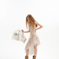 French suspender skirt irregular hot girl outfit dress floral short skirt small skirt female summer R3420
