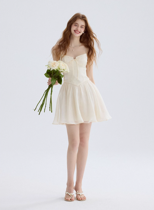 Moonlight Ballet French Dress High-grade Suspender Skirt Design Skirt Short Skirt Women Summer R3451