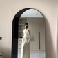 Temperament lady high-end pleated waist vest long skirt to wear super beautiful dress R0470
