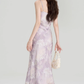 New summer French holiday style swing collar suspender dress plus cardigan shawl complete set R2404