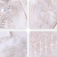 French lady high-end sling dress rich daughter jacquard mesh splicing temperament dress R0416