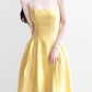 2025 Summer New French Retro Floral Beach Seaside Holiday Suspender Dress R0933